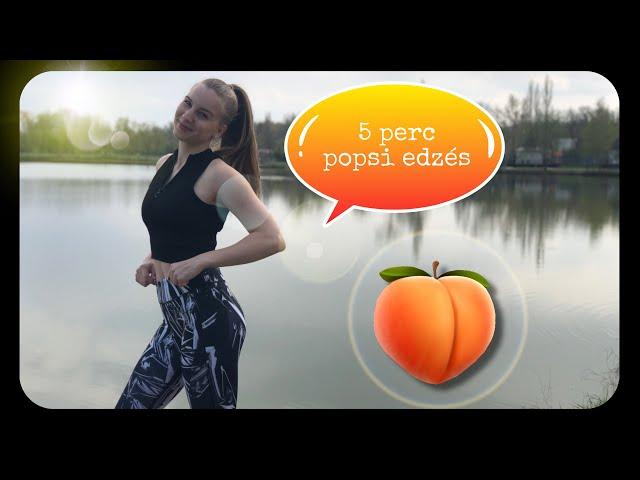 5 PERC A KEREKEBB POPSIÉRT | Intense Booty Workout | Noémi