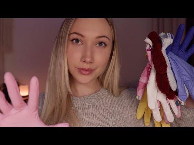 ASMR Face Exam but my GLOVES change every 2 minutes (semi-chaotic) 