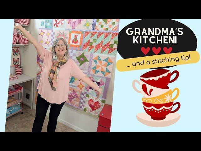 Grandma’s Kitchen, lets start the last row!