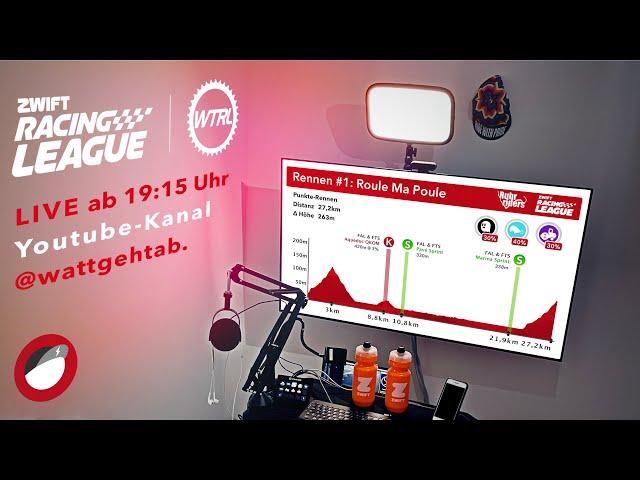 ZWIFT Racing League 22/23 Season 2 | Roule Ma Poule  LIVE