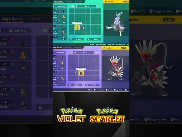 Can You Get SHINY Koraidon and Miraidon in Pokemon Scarlet and Violet?