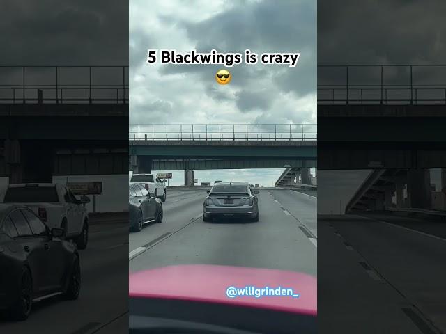 5 CT5V Blackwings on the highway