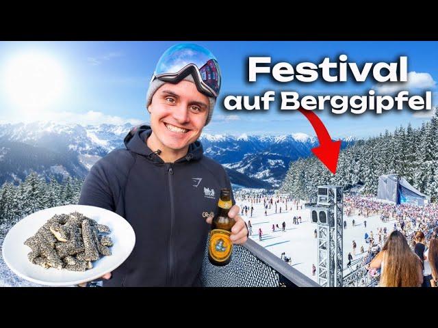 I visit a FESTIVAL in the SKI RESORT I "Party" weekend Vlog in Saalbach