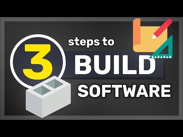 3 Key Steps to Building Software Applications