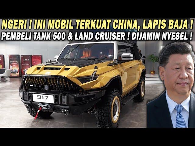 NGERI ! MOBIL BARU INI BIKIN LAND CRUISER & TANK 500 TIDAK BERARTI️ LAPIS BAJA , DILENGKAPI ARMOR 