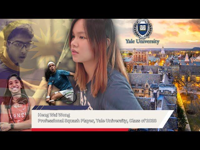 Behind the Racket: Heng Wai Wong's Journey From Malaysia to Yale Squash