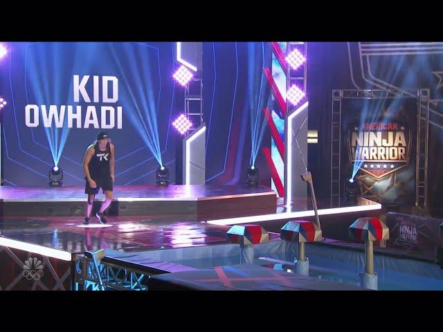 Mathis “The Kid” Owhadi’s Qualifying Run - American Ninja Warrior 2021