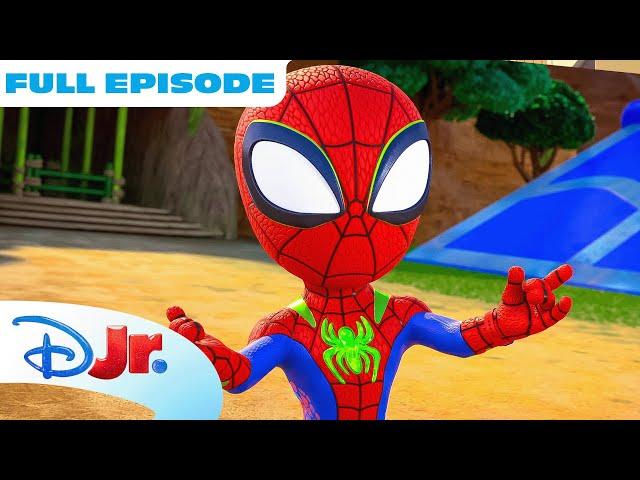 Marvel's Spidey and his Amazing Friends Full Episode | Go Dino-Webs Go! | S3 E15 | @disneyjr