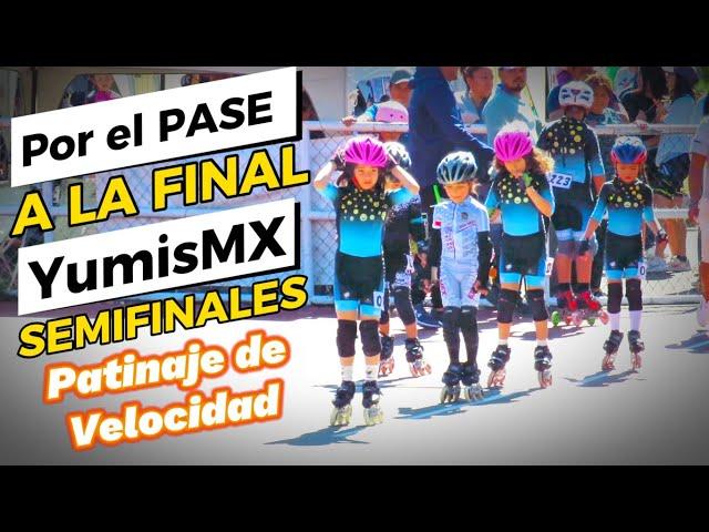 Por el pase a la FINAL 100m+D  Semifinales Selectivo Michoacán 2024 Patinaje de Velocidad YumisMX