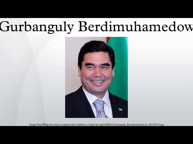 Gurbanguly Berdimuhamedow