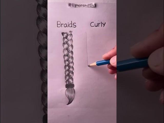 Braids or curly hair?