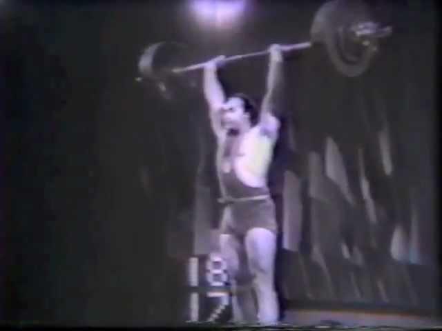 Arkady Vorobyev Wins 1958 World Weightlifting Championships - Middle Heavyweights