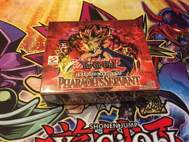 Yu-Gi-Oh! Pharaoh's Servant (PSV) 1st Edition Booster Box Opening!!!!