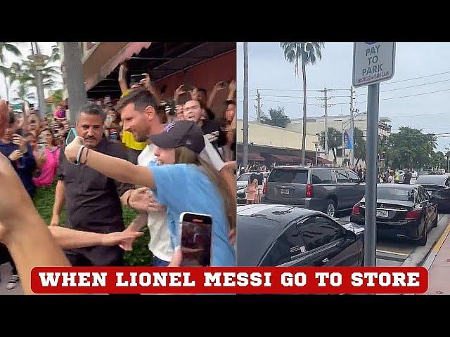 When Lionel Messi goes to an American store | This Happen