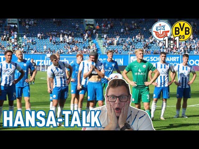 WIEDER PUNKTE VERSCHENKT - FEHLSTART! ‍️ | Hansa Rostock - BVB II 1:1 (1:0) | HANSA-TALK