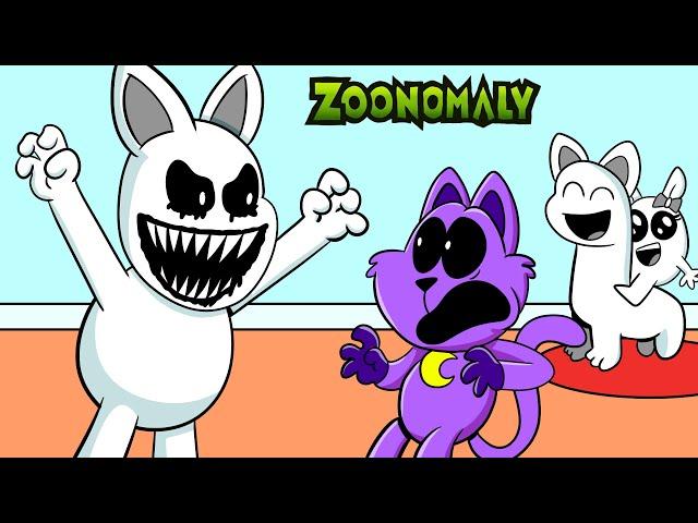 CATNAP is SCARED of SMILE CAT in Zoonomaly - Funny Animations