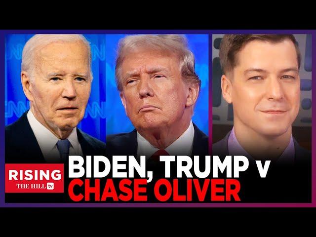 Libertarian Chase Oliver on Rising: Biden and Trump WRECKED the Country, Economy—Interview