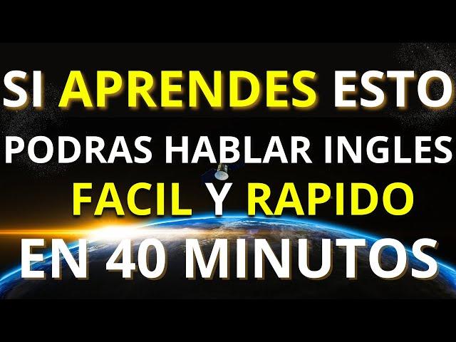 🫵SI APRENDES ESTO PODRAS DOMINAR️ MUY FACIL Y RAPIDO EL INGLES|adivina tu nivel de ingles