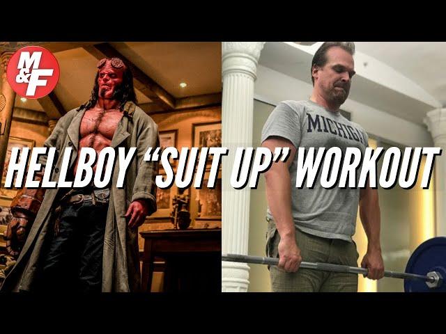 David Harbour's Hellboy Workout With Celebrity Trainer Don Saladino