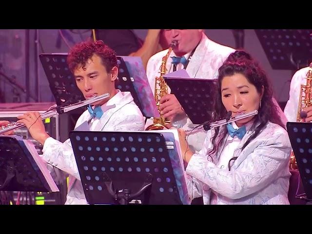 Aljazz symphony и оркестр народных инструментов им. Курмангазы - Попурри из мульфильмов