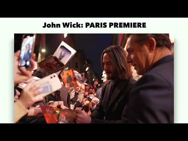 John Wick:  PARIS PREMIERE