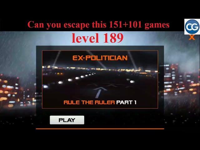 Can you escape this 151+101 games level 189 - RULE THE RULER PART 1 - Complete Game