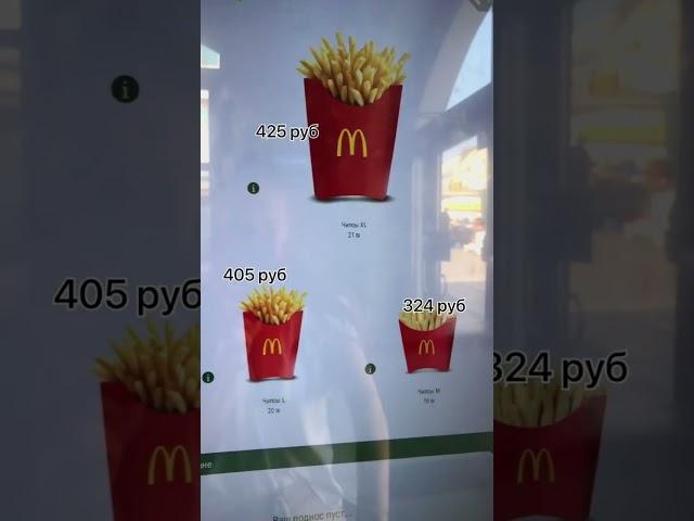 Цены McDonald’s в Израиле