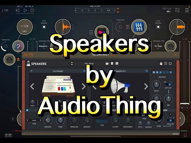 Speakers - Mics & Loudspeakers by AudioThing - Walkthrough & Demo for the iPad