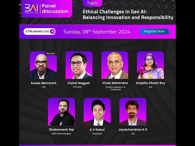 3AI Panel Discussion   Ethical Challenges in Gen AI