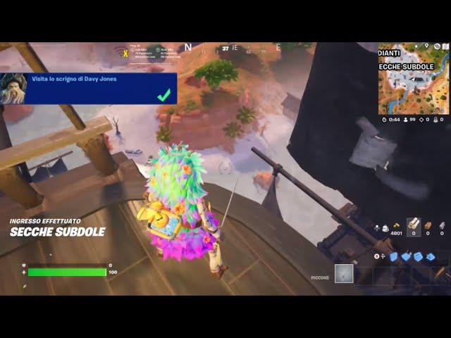 Fortnite Visita Lo Scrigno Di Davy Jones