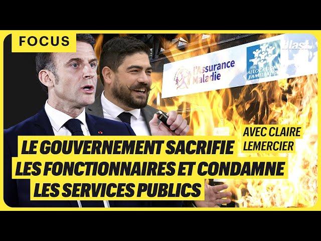 LE GOUVERNEMENT SACRIFIE LES FONCTIONNAIRES ET CONDAMNE LES SERVICES PUBLICS