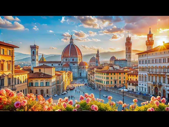 FLORENCE, ITALY - THE MOST BEAUTIFUL CITY IN ITALY - THE MOST BEAUTIFUL PLACES IN THE WORLD 4K HDR