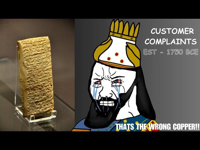 Wrong Copper, Dude - History’s First Customer Complaint