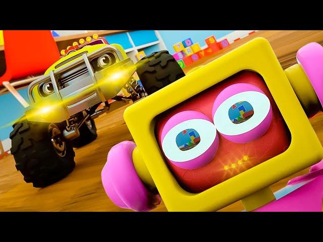 Устраиваем гонки с 3D МАШИНКАМИ! Мультфильм для детей про машинки