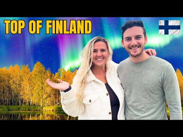 The NORTHERN MOST Point in Finland! (INSANE Northern Lights)