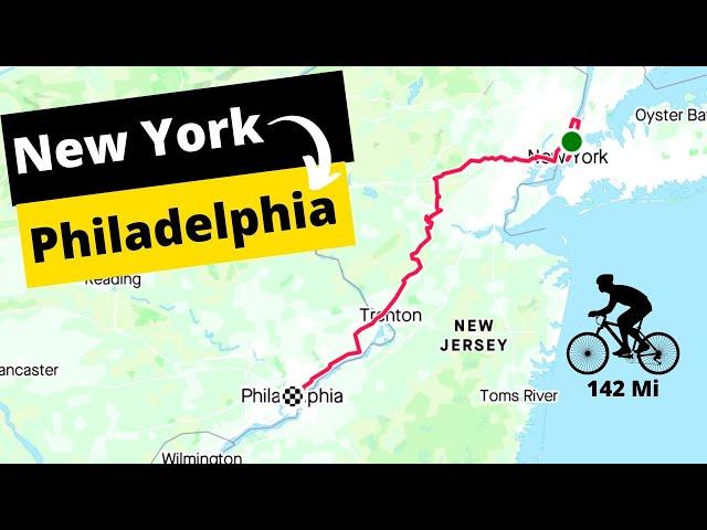 Cycling NYC to Philly