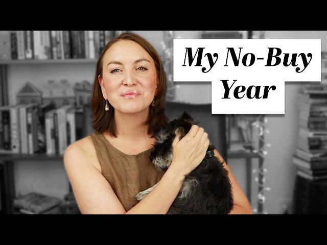 My No-Buy Year (2025) | Rules, categories, exceptions, and my "why"