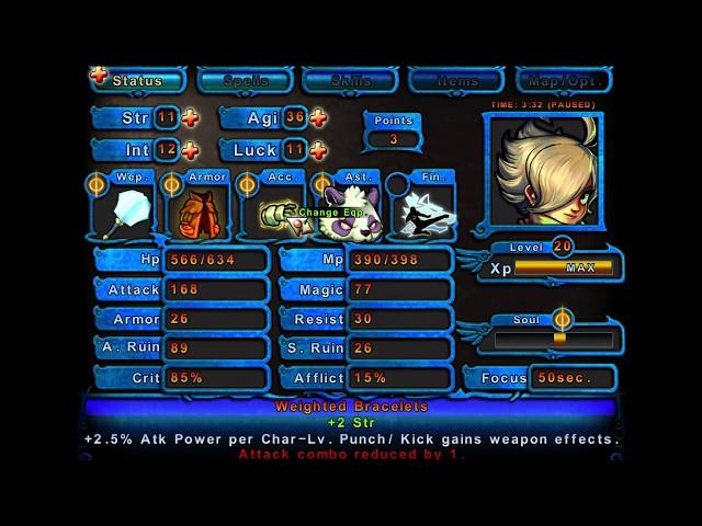 Valdis Story: Reina (Hammer) Full AGI one combo Leilodin kill