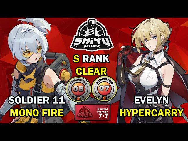 Soldier 11 & Evelyn Teams! | Shiyu Defense 6-7 S Clear | Zenless Zone Zero ZZZ 1.7【ゼンゼロ】
