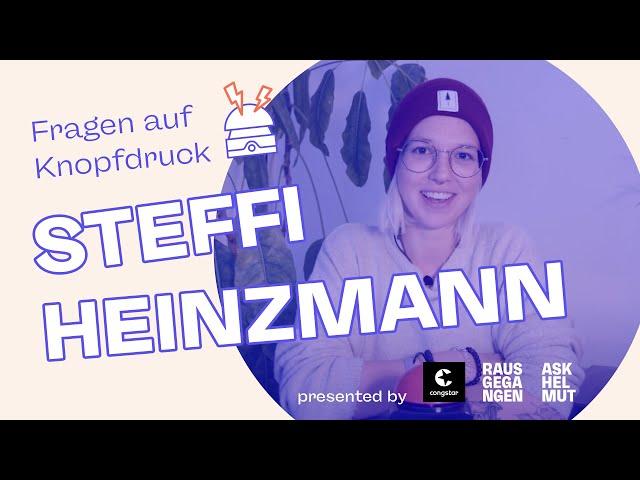 Stefanie Heinzmann bei Fragen auf Knopfdruck