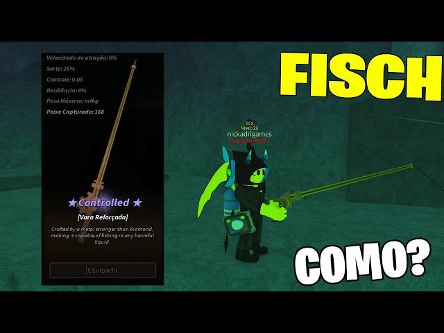 COMO PEGAR A REINFORCED ROD NO FISCH