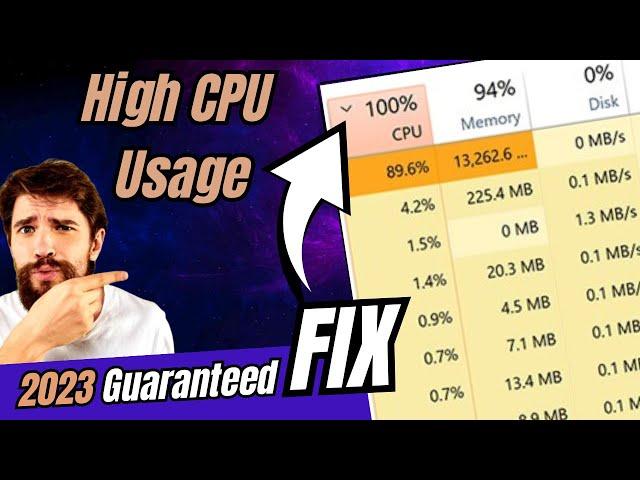 How to Fix 100% CPU Usage Windows 10/11 (2024 Real Method)