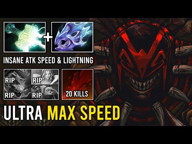 New Mid Guide Bloodseeker Ultra Max Speed Flash Insane Lightning Attack No Mercy Dota 2