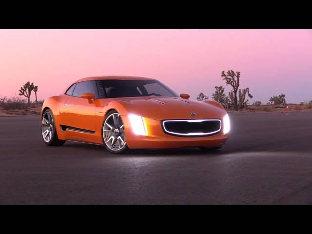 Kia GT4 Stinger concept B-Roll video