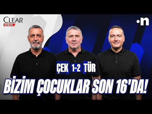 Çekya - Türkiye Maç Sonu | Abdülkerim Durmaz, Metin Tekin, Emek Ege