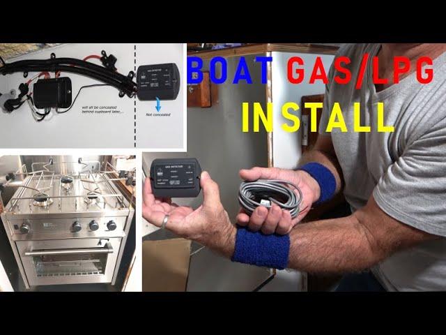 Gas/LPG/Propane BOAT INSTALL Ep.180 Building my steel sailing yacht