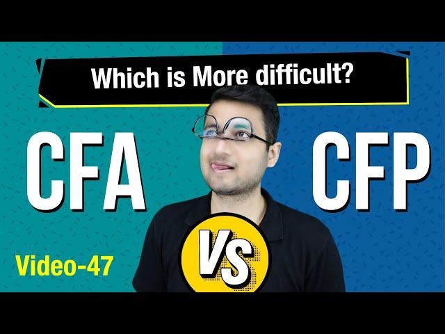 CFA Vs CFP | Which Career has More Stability , Income and Money | PSFC