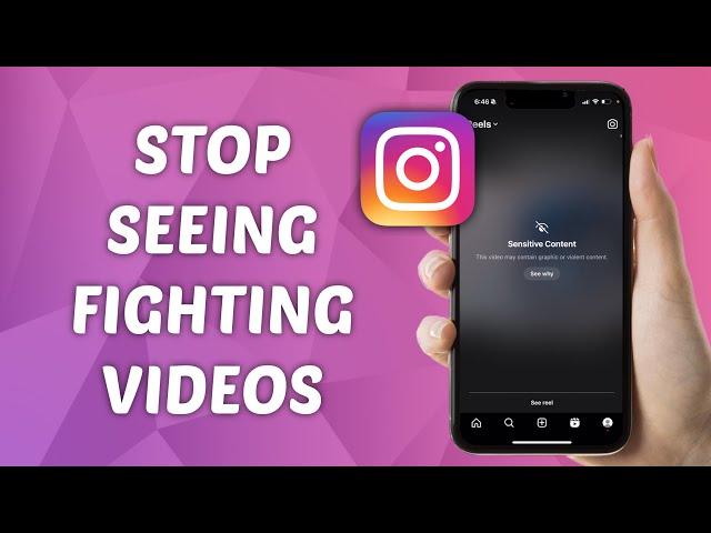 How to Stop Seeing Fighting Videos on Instagram! (2025 UPDATE)