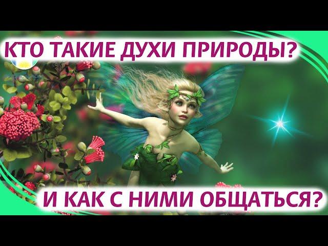 КТО ТАКИЕ "ДУХИ ПРИРОДЫ" И КАК С НИМИ ОБЩАТЬСЯ? АЛАЕ