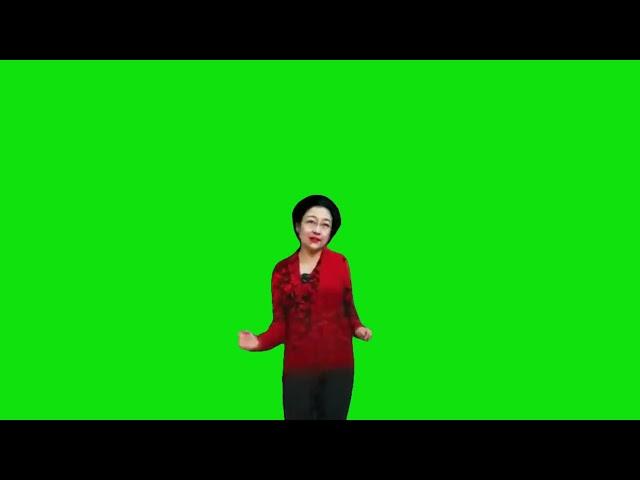 Megawatijoget Meme Green Screen Chroma Key Template